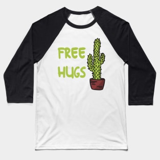 Cactus Free Hugs Baseball T-Shirt